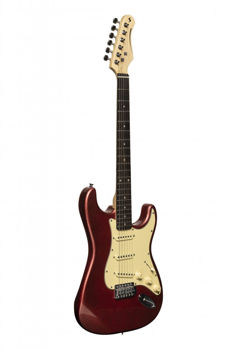 Image de Guitare Electrique JAMES NELLIGAN Type STRAT SES-30 Candy Apple Red