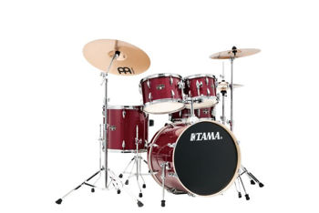 Picture of Batterie Acoustique 20" TAMA IMPERIAL STAR Set 20" - 10" - 12" - 14" - 14" PEUPLIER ( + Hardware & Cymbales MEINL ) CPM