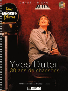Image de DUTEIL 30 ANS DE CHANSONS +CD Chant Piano