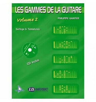 Image de LES GAMMES DE LA GUITARE V2 +CDgratuit GANTER Tablature