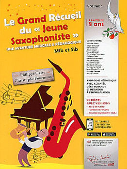 Image de LE GRAND RECUEIL DU JEUNE SAXOPHONISTE V2 Saxophone Mib et Sib
