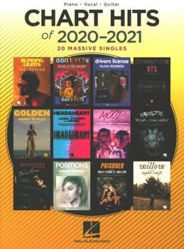 Image de CHART HITS OF 2020-2021 Piano Voix Guitare