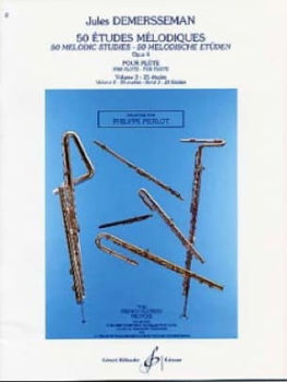 Image de DEMERSSEMAN 50 Etudes Melodiques OP4 N°2 Flute Traversière