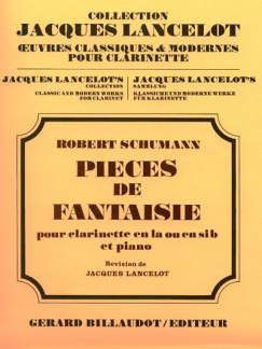 Image de SCHUMANN PIECES DE FANTAISIE Clarinette et Piano