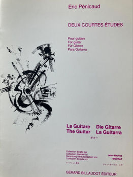 Picture of PENICAUD E. DEUX ETUDES COURTES Guitare Classique