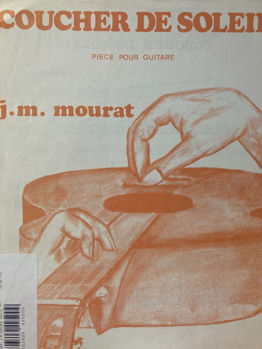Picture of MOURAT J.M COUCHER SOLEIL Guitare Classique