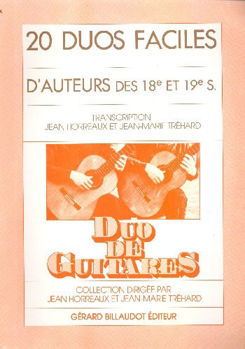 Picture of DIVERS AUTEURS 20 DUOS FACILES Guitare Classique