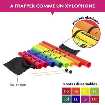 Picture of BOOMOPHONE Xylophone de Boomwackers à frapper + Housse