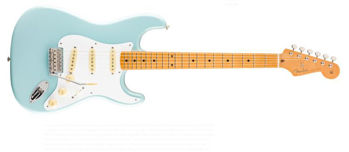 Image de Guitare Electrique FENDER VINTERA STRAT 50'S Maple Sonic Blue + Housse D/
