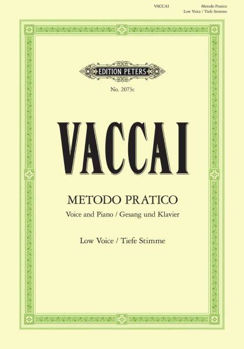 Picture of VACCAI Methode Pratique de chant VOIX GRAVES