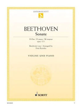 Image de BEETHOVEN Sonate D-Dur op. 12 n°1 Violon & Piano