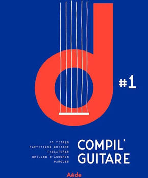 Picture of COMPIL GUITARE #1 15 TITRES Guitare Accords Solfège & Tablatures