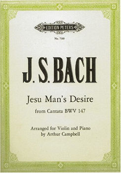 Picture of BACH JS JESUS QUE MA JOIE DEMEURE Violon Piano