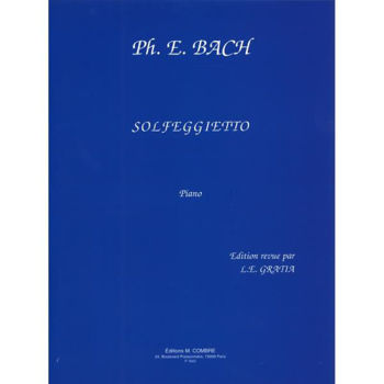 Image de BACH P.E. SOLFEGGIETTO COMBRE Piano