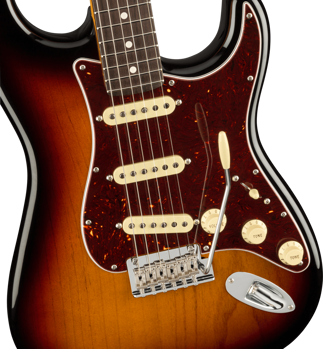 Picture of Guitare Electrique FENDER American PRO II Strat RW 3Tons Sunburst +Etui