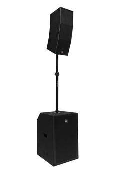 Picture of Systeme sonorisation STUDIOMASTER LINE ARRAY 700 Watts SUB 15' +3*8+12*1