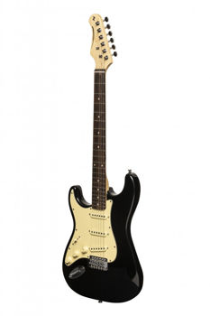 Image de Guitare GAUCHER Electrique JAMES NELLIGAN Type Strat SES30 BLACK