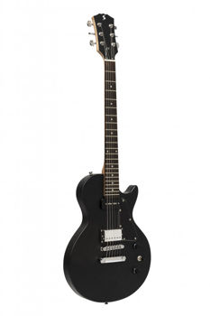 Image de Guitare Electrique JAMES NELLIGAN Type Les Paul p90 HUMBUCKER Noire
