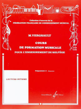 Image de VERGNAULT COURS DE FORMATION MUSICALE Preparatoire 2