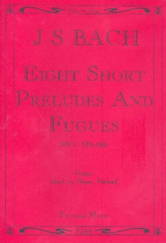 Image de 8 SHORT PRELUDES & FUGUES BACH (BWV553-560) Orgue