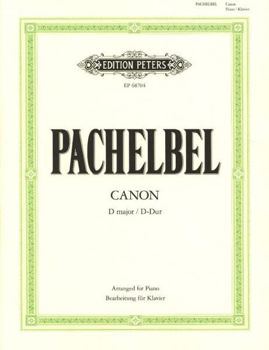 Picture of PACHELBEL Canon Ré Majeur Piano