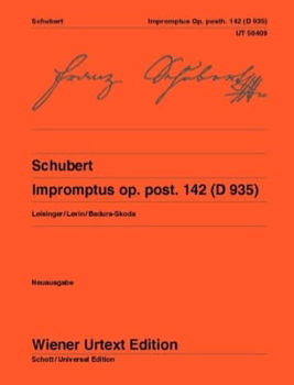 Image de SCHUBERT IMPROMPTUS D935 OP POST142 Piano